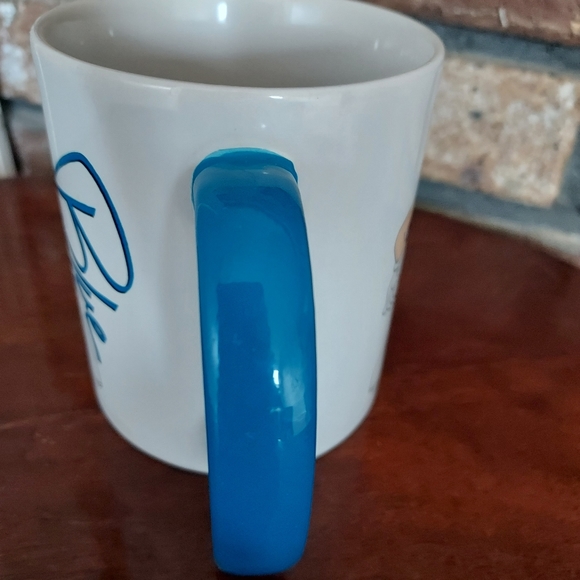 M&Ms Mug Blue Mug Licensed M&M World Coffee Cup Collectible 2012 - Picture 4 of 8